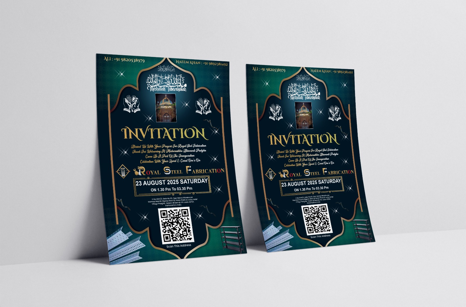 Invitation Card design 29 by Brandingo